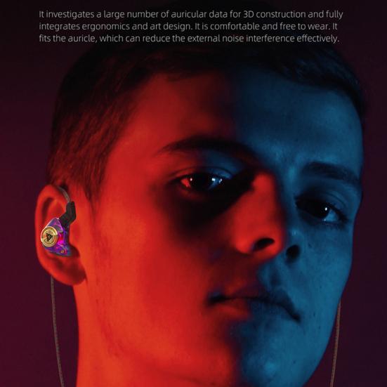 Высокопроизводительные проводные наушники-вкладыши с микрофоном с шумоподавлением, звук HiFi, удобные наушники для сценического монитора