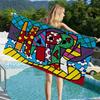 Полотенце для ванны Britto из микрофибры, мягкое, хорошо впитывающее, дышащее, для девочек, детей, декоративное, мультяшное, пляжное полотенце