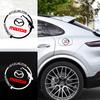1Pcs Car Fuel Tank Cap Stickers Vinyl Fashion Decoration Auto Styling For 3 6 CX5 2 CX3 CX9 MX5 RX8 Axela Demio MS CX5 2 Axela Demio MS GH BK MP