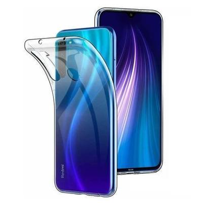 Защитный чехол для Redmi Note 8 - E.F.CONNECTION - Мягкий - Прозрачный - Высокопрочный противоударный