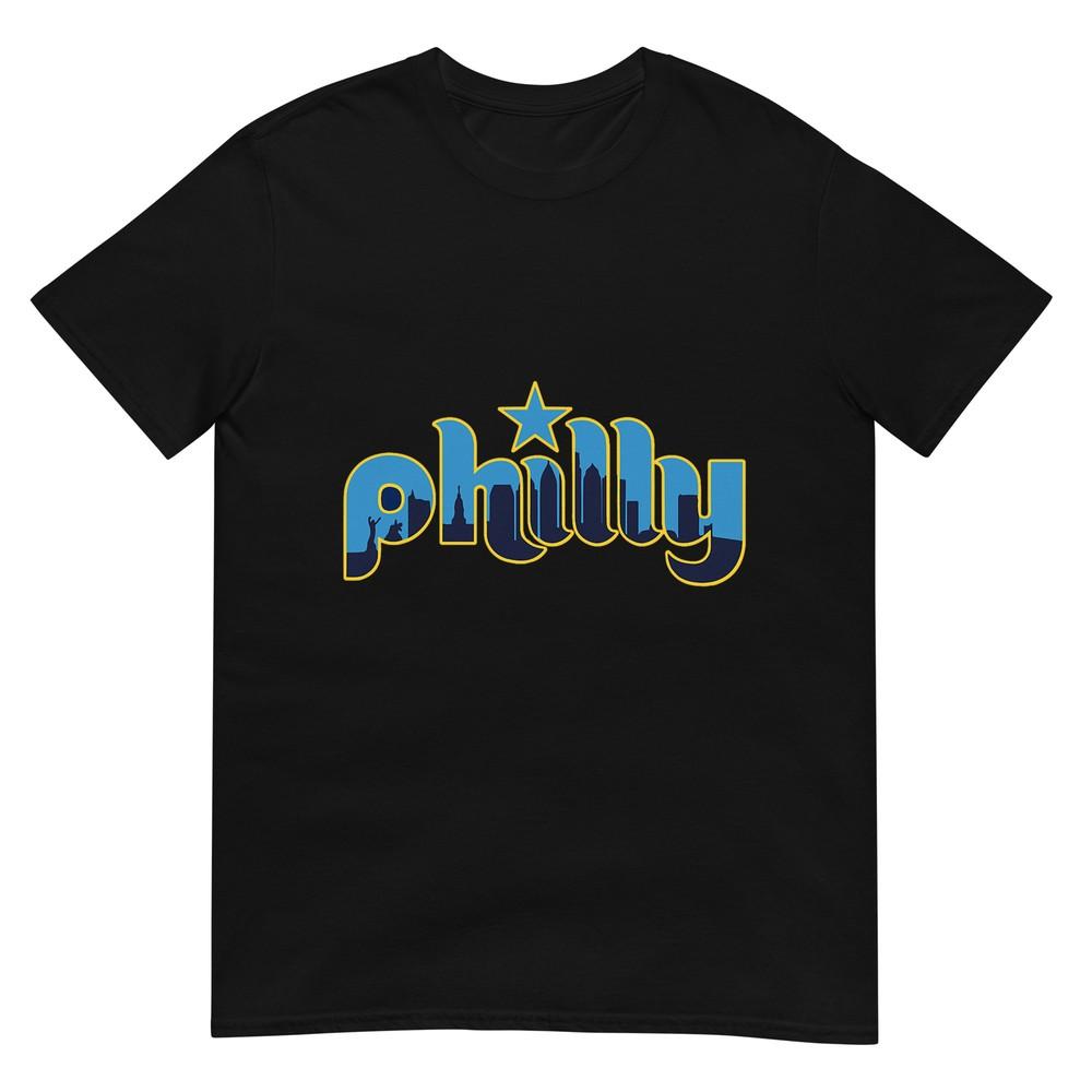 Филадельфия Philly - Дизайн в стиле ретро - Классическая футболка