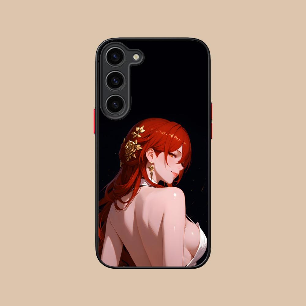 HSR Himeko Silicone Mobile Phone Case for Samsung Galaxy S26 S25 S24 S23 S22 S21 Plus FE Ultra Colorful Cover