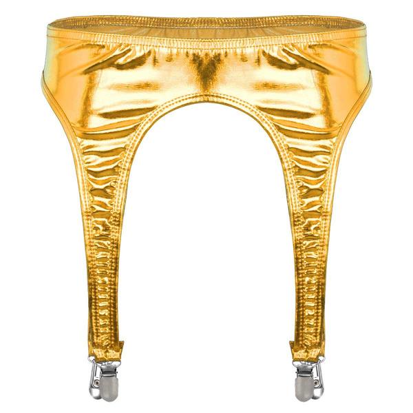 Женский пояс с подвязками, 4 ремня, пояс для чулок с металлическими зажимами для высоких чулок