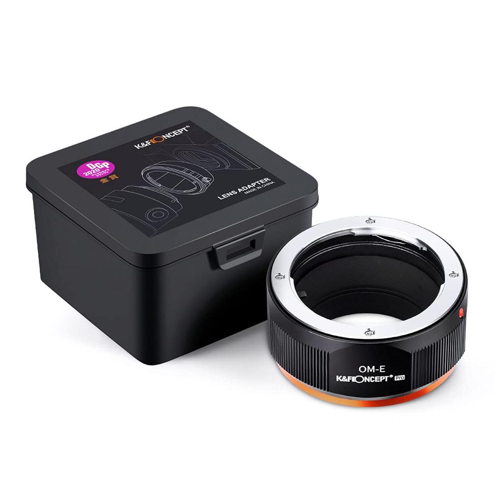 Адаптер для крепления объектива Concept OM для объектива Sony E mount K&F KF-OME.P (Конверсия Олимпа)
