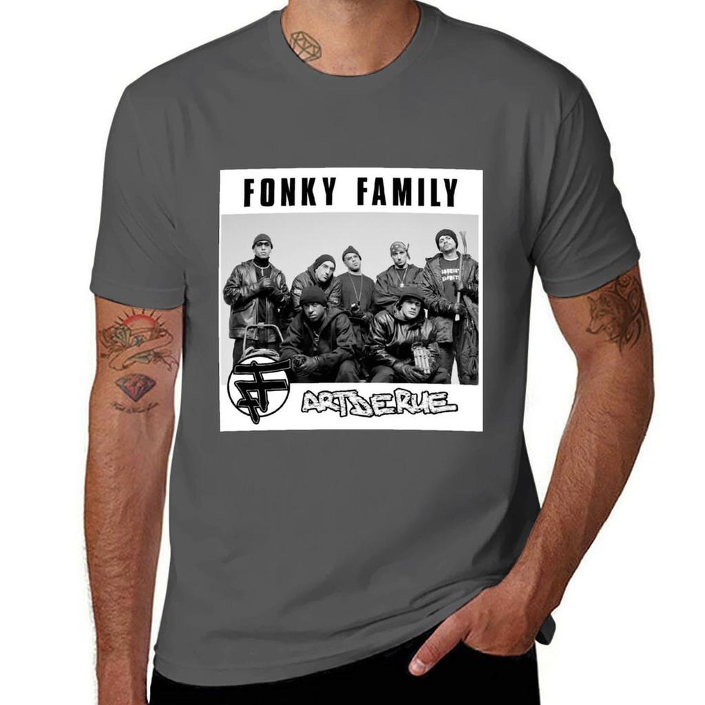 Fonky Family Art de rue TShirt Graphic Print Short Sleeve TShirt