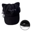 Japanese Anime Cosplay Cat Ear Baseball Cap Women Girl Adjustable Long Brims Sun Visor Hat Outdoor Streetwear Hiphop Hat