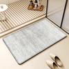 Диатомовая грязевая напольная циновка ваби ветер ванная комната противоскользящий коврик туалетная дверь впитывающий коврик