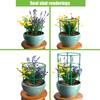 Removable Plant Support Ring Plastic Plant Potted Support Frame  Plant Trellis Bracket Tools