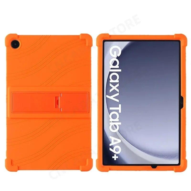 Thicken Silicone Case For Samsung Galaxy Tab A9 Plus SM-X210 X216B Protective Tablet Sleeve For Galaxy Tab A9+ 11'' Tablet Case