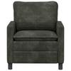 Sofa Anthrazit 76 x 81 x 87.5 cm Polyester