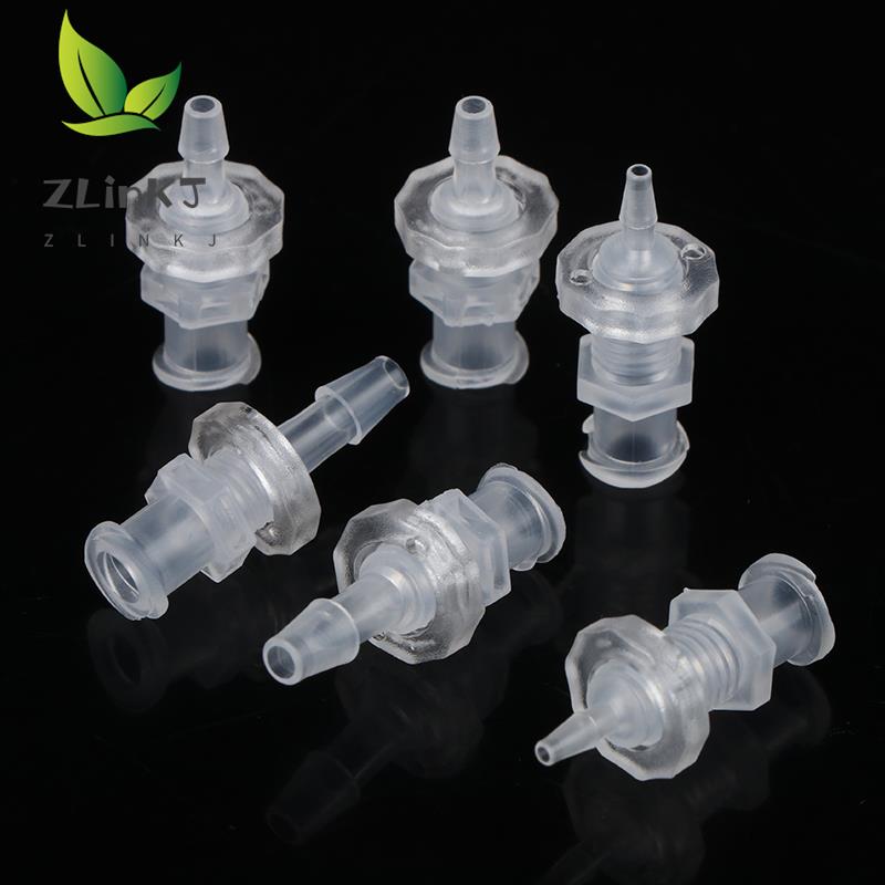 2Pcs Luer Lock Adapter PP Plastic Air Valve Pipe Subpackaging Instrument Connector