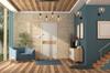 MODERN UNIQUE WOODEN LED WALL LAMP