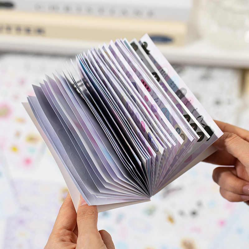 30sheets/piece Korean Ins Cute Collage Material Decorative Sticker Book Laptop Kpop Scrapbook Journal Kawaii Stickers Kids Gift