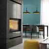 Steel fireplace KRATKI NADIA 12 kW Ø 200