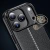 Чехол для iPhone 17 Pro Max, гибкий чехол для телефона из ТПУ с текстурой личи