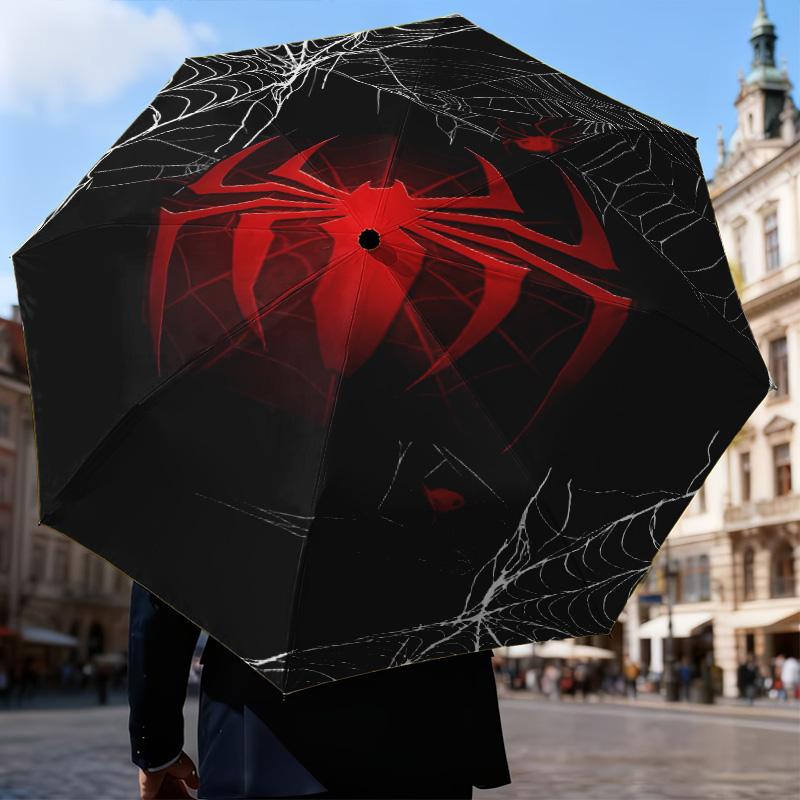 1PC Spider Umbrella Folding Umbrella, Automatic Umbrella 8-Frame for Travel, Casual Lightweight Birthday Christmas gift