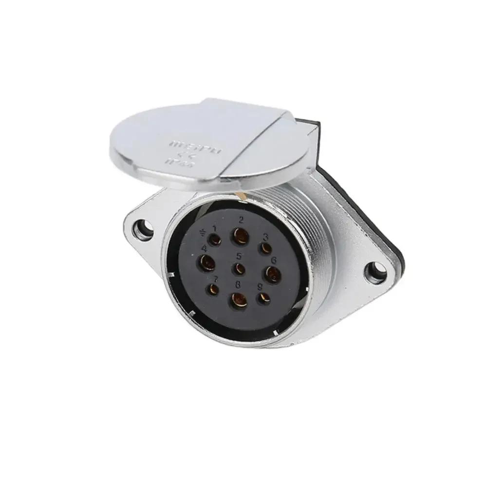 WEIPU WS40 TQ/ZG Metal Industrial M40 Power Electric Connector Signal Adapter 5pin 9pin 15pin 26pin 31Pin 52Pin High Voltage