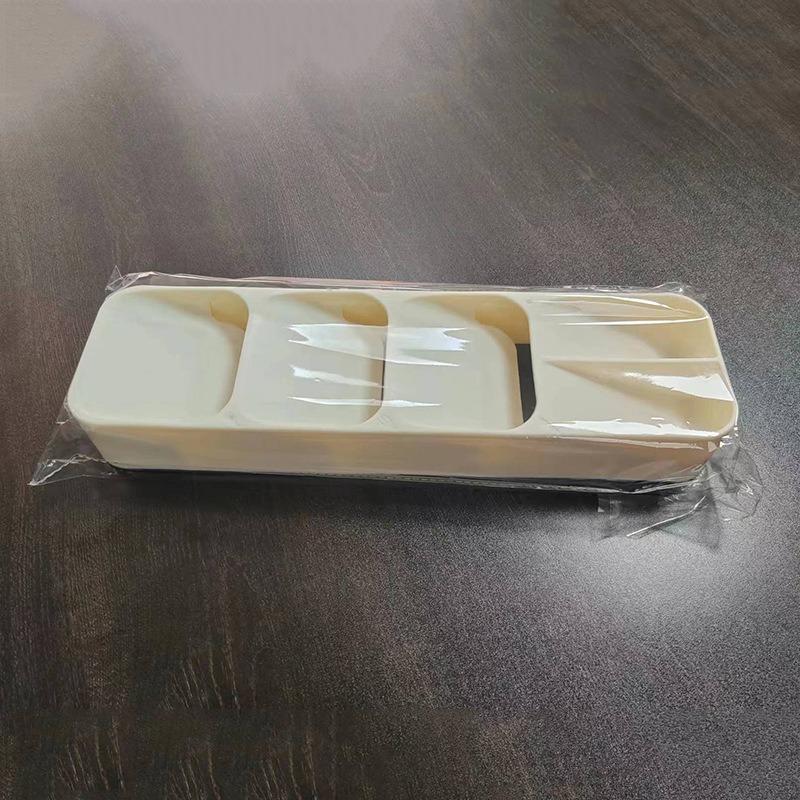 1/2PC Multi-purpose Cutlery Storage Tray Cutlery Fork Spoon Compartmentalized Organizer Kitchen Drawer Categorized Storage Boxes