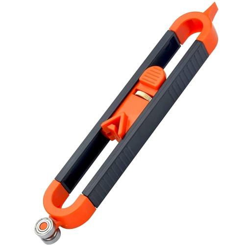 Adjustable Profile Scribing Ruler, Profile Gauge, Contour Gauge, Irregular Shape Tool, Precision Measuring Gauge, Profile Tool for Welding, Woodworkin