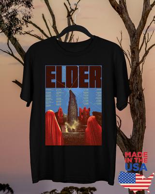 Футболка унисекс Elder Band Supporting All Them Witches, полный размер S-5XL