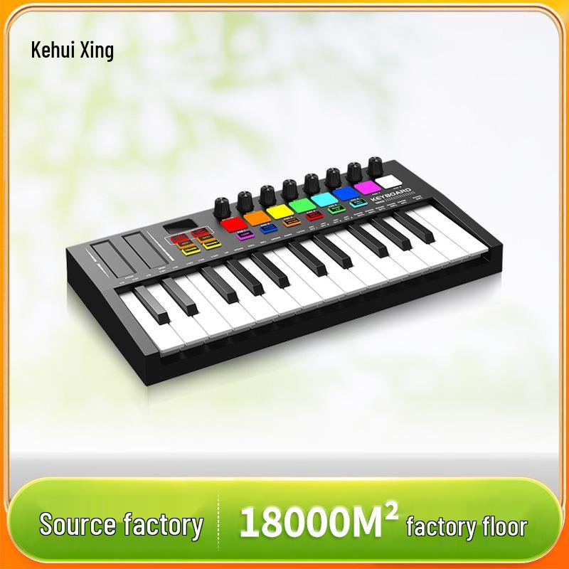 Kehuixing MD02 25-клавишная профессиональная MIDI-клавиатура и контроллер пэдов