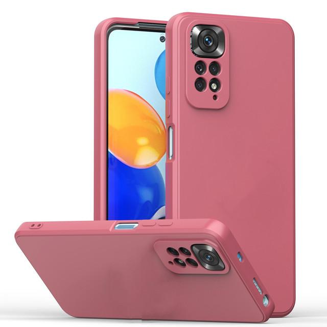 Чехол Liquid Silicon для Xiaomi Redmi Note 11 Pro 5G 11s Global Phone Cover для Xiaomi Red mi Note11 12 pro Защитный чехол