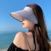 Летняя шляпа для защиты от солнца с широкими полями для активного отдыха из дышащей бумажной сетки