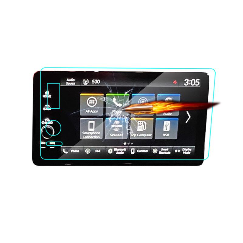 9 Inch Clear Touch Screen Protector Tempered Glass Fit for Honda Pilot EX-L Trailsport Touring Elite Black Edition 2025