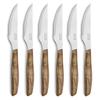 Couteaux à Steak - ARCOS - Forest - Set de 6 - Acier Inoxydable - Bois de Peuplier Compressé