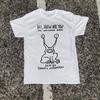 ВИНТАЖНАЯ БЕЛАЯ ФУТБОЛКА DANIEL JOHNSTON 'HI, HOW ARE YOU' EN619 Унисекс