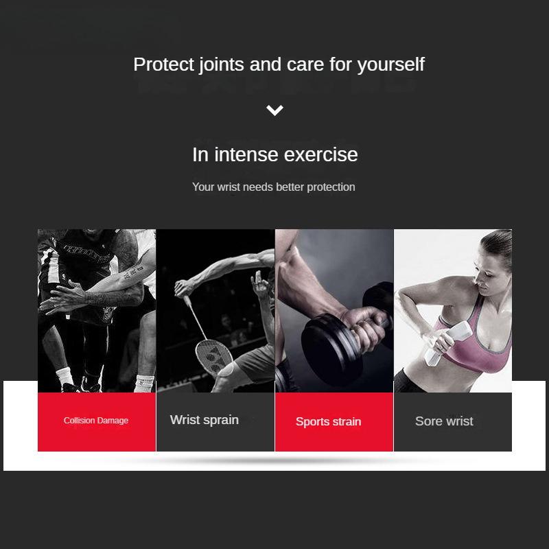 Sports Wristband for Men, Wrist Sprain, Tendon Sheath, Fitness Sheath, Wrist Bandage Wrapped Around Thumb, Basketball Glove, Finger Protector