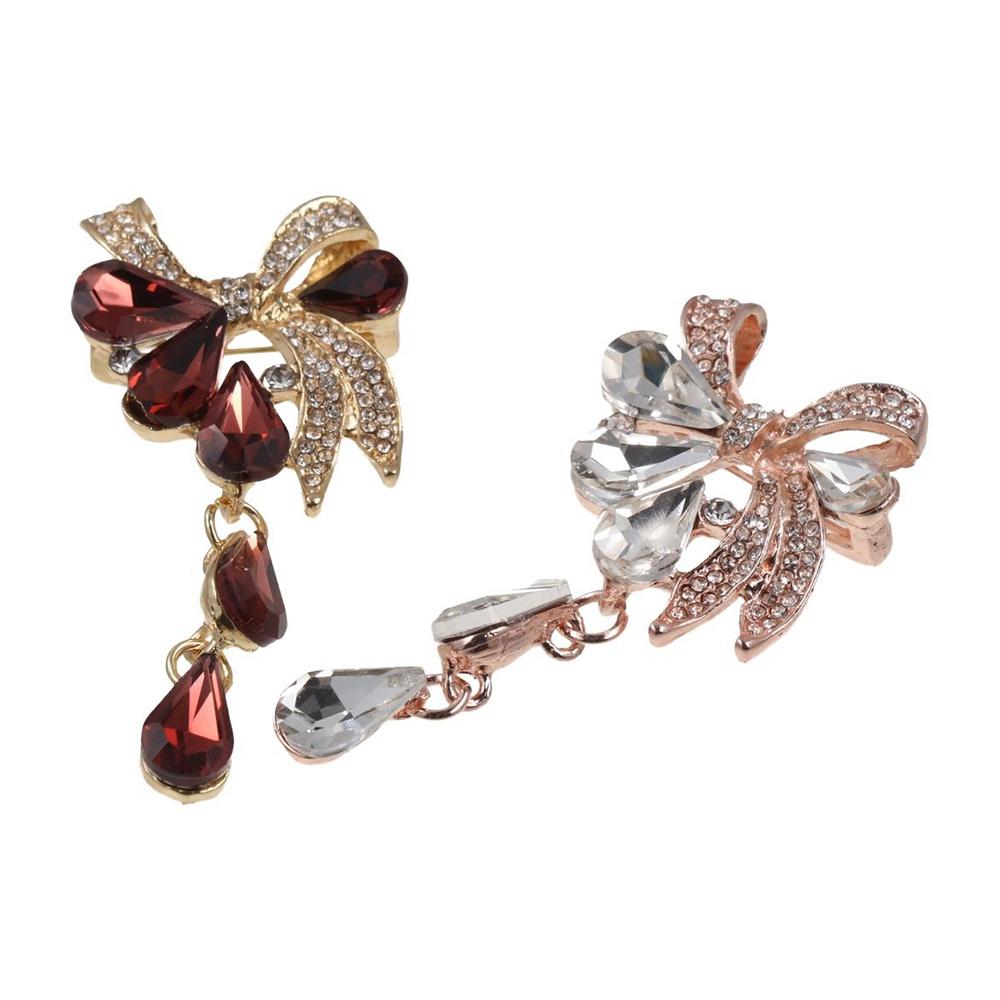 Модные аксессуары Бант Капля воды Одежда Декоративная брошь Булавки Аксессуары для костюмов Корсаж