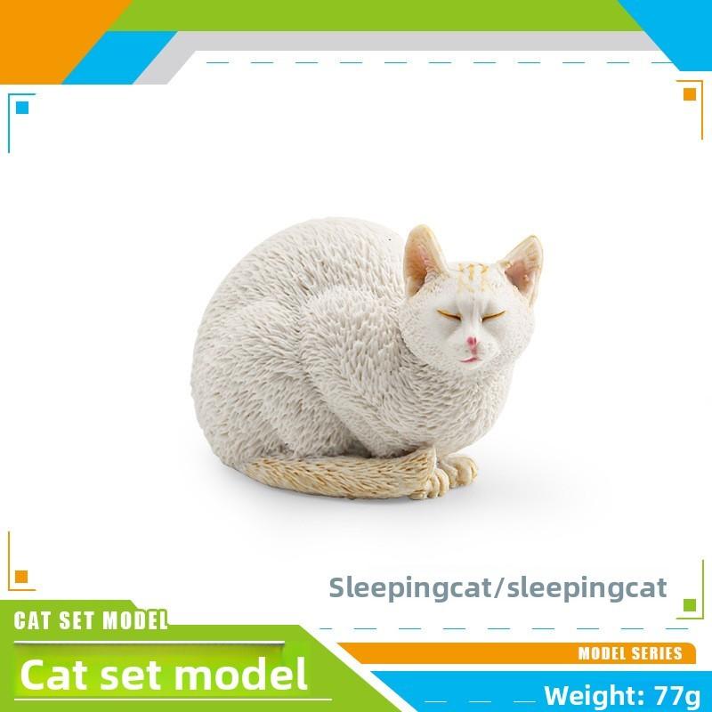 Maine Coon Cat Pvc Figurine For Kids Learning Educational Toy