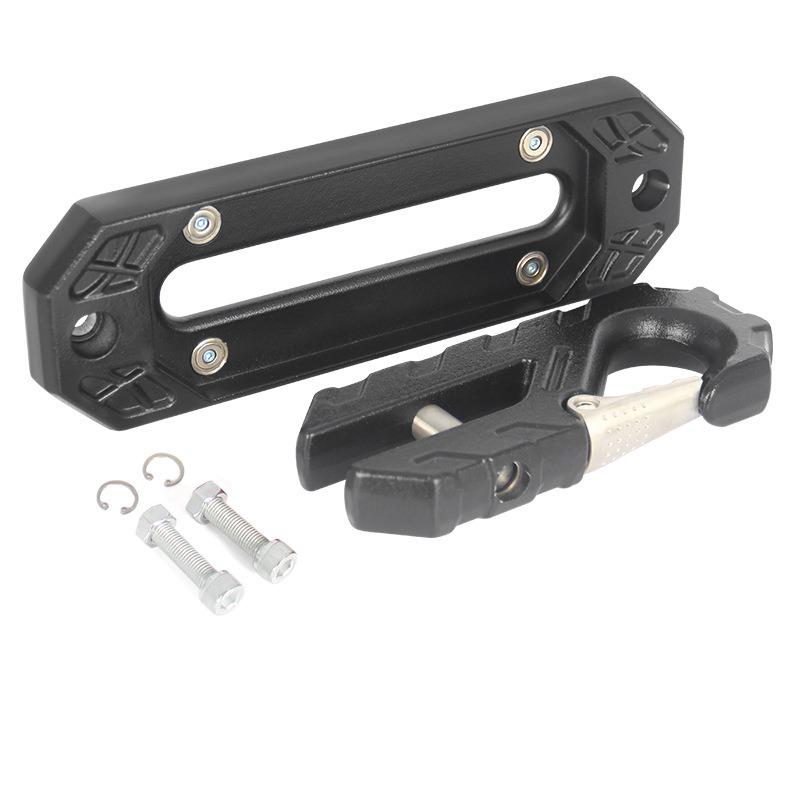For Tank 300 Haval H9 Winch Fairlead Roller Guide Rope Hawse Off Road Recovery Front Bumper Accessories 4x4 Car Modification