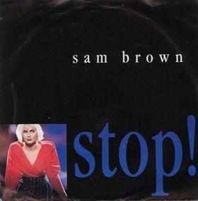 12inch Record SAM BROWN Stop AMY440 AM 1988 UK Pop Used