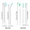 2/3pcs Durable Cleaning Tools Long Handle Wash Cup Baby Nipple Cleaner Bottle Brush Narrow Gap Clean