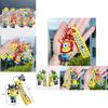 Adorable Cartoon Zodiac Silicone Keychain Cute Animal Car Hanging Charm