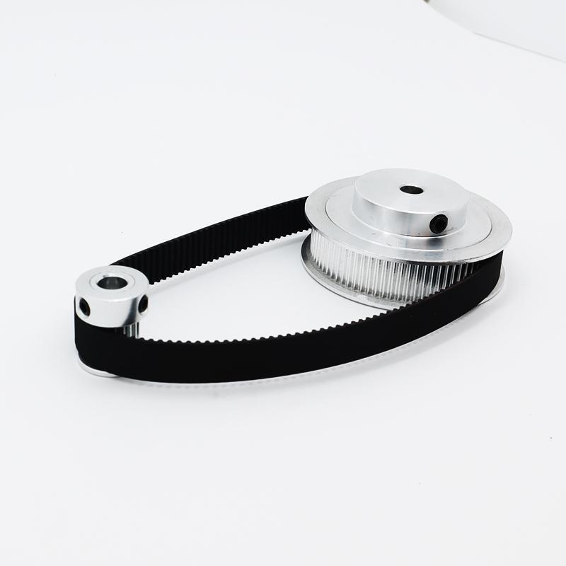 120T 20T HTD 3M Pulley Set Belt Width 15mm HTD3M Timing Pulley Set For 6:1 3M Belt Pulley Synchronous Wheel Kit 120Teeth 20Teeth