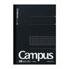 KOKUYO Notebook Campus Note Graph Ruled Black Semi-B5 No-4S5-D