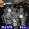 Accessories Coin Capsules 100pcs Plastic Holder Container Storage Case