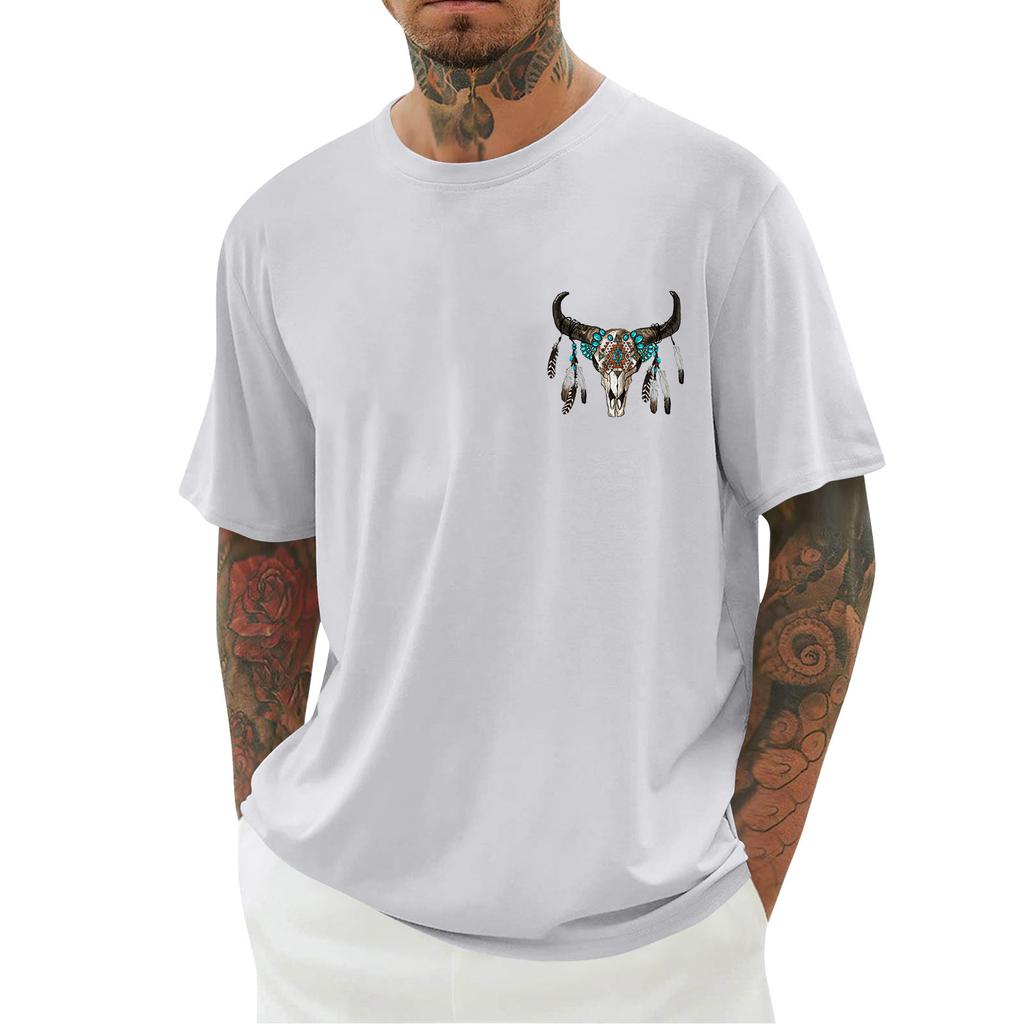 Мужская футболка, свободный повседневный топ с короткими рукавами, мужской топ с короткими рукавами