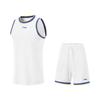 Li Ning Professional Basketball Series Striped Pullover Round Neck Vest Sports Casual Simple Shorts Basketball Set Men Basketball Set AATV001-11
