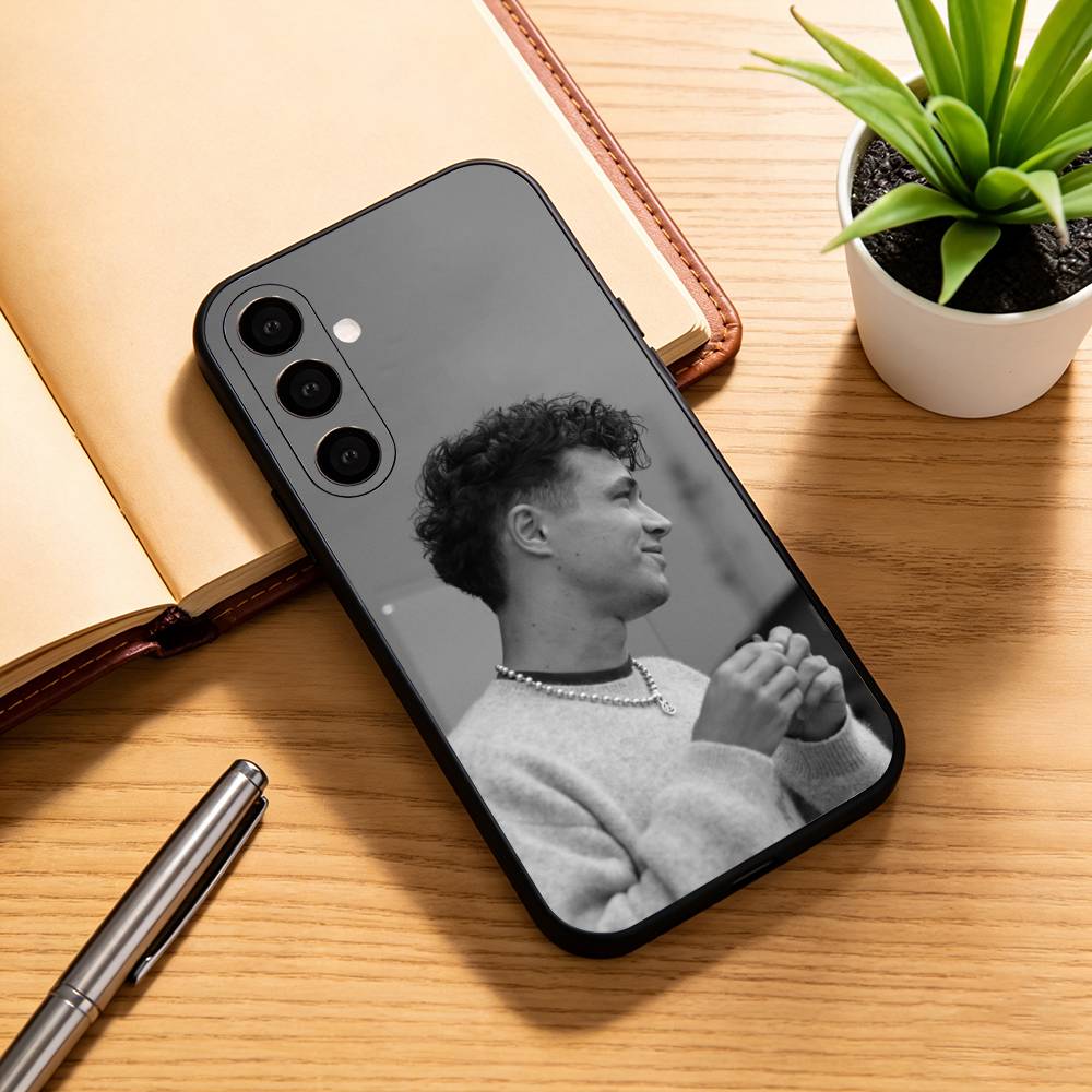 Landos N-Norris 04 Чехол для телефона Черный Силиконовый Мягкий Для Samsung Galaxy A73,A72,A71,A70,A53,A52,A51