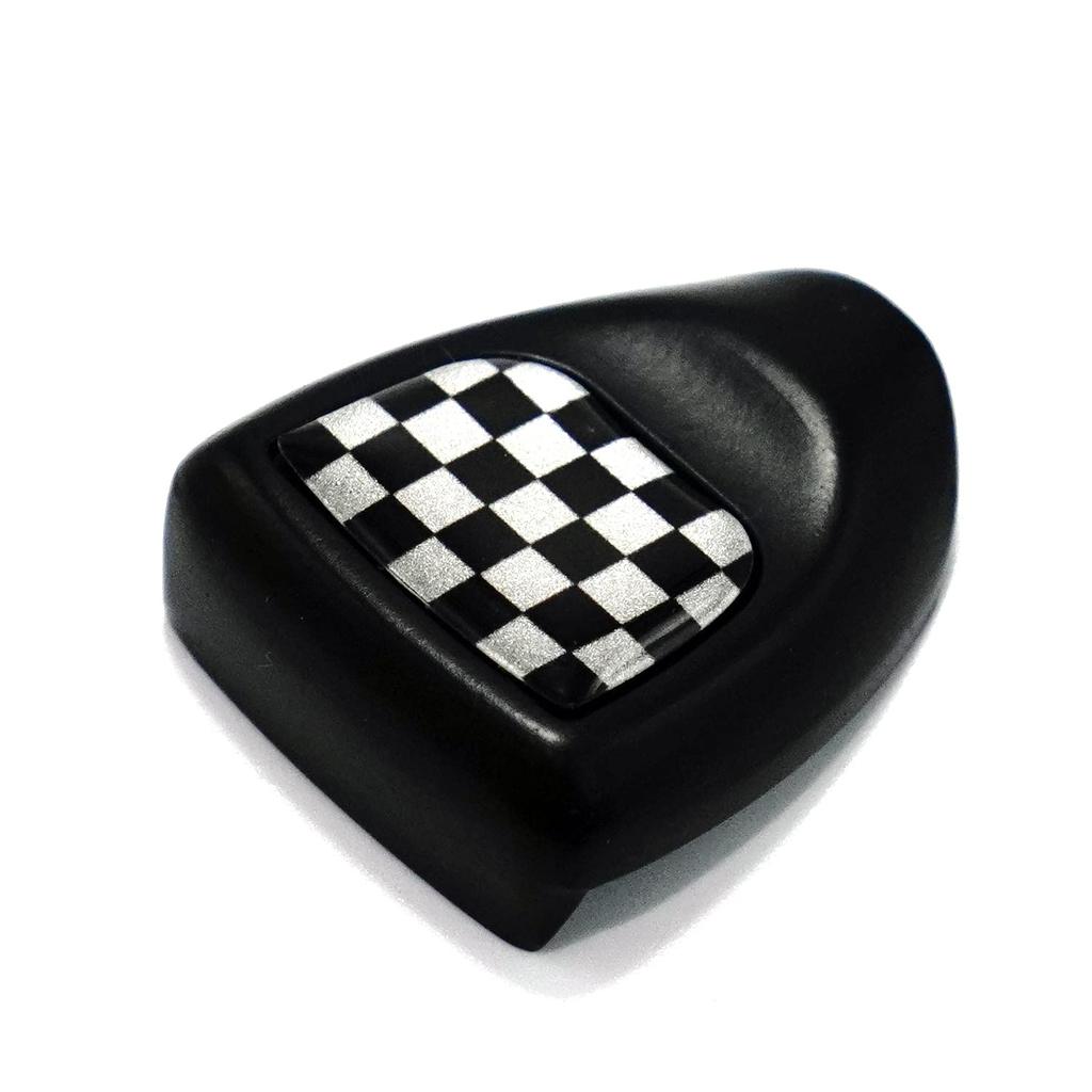 Крышка кнопки запуска двигателя SKYBELL, Mini Cooper F54, F55, F56, F57, F60, Совместимая с Bmw, Mini, Аксессуары (Шашка, Черная)