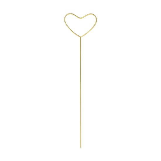 100 Pcs Metal Floral Place Card Holder Round Star Heart Shape