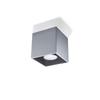 Plafon Delta 1 Gu10 Szary Alu Lumilo 00.114.24