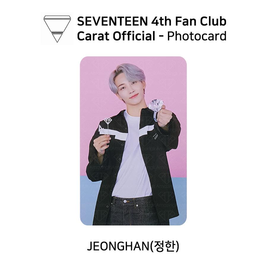Seventeen Fan Club Carat 4th Term Goods Official Photocard KPOP