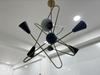 Stilnovo Style 6 Lights Shade Sputnik Chandelier Modern Ceiling Light Fixture