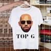 Andrew Tate T Shirt Men Retro Washed Tops Tees Harajuku Tshirt Streetwear Hip Hop Male T-shirts