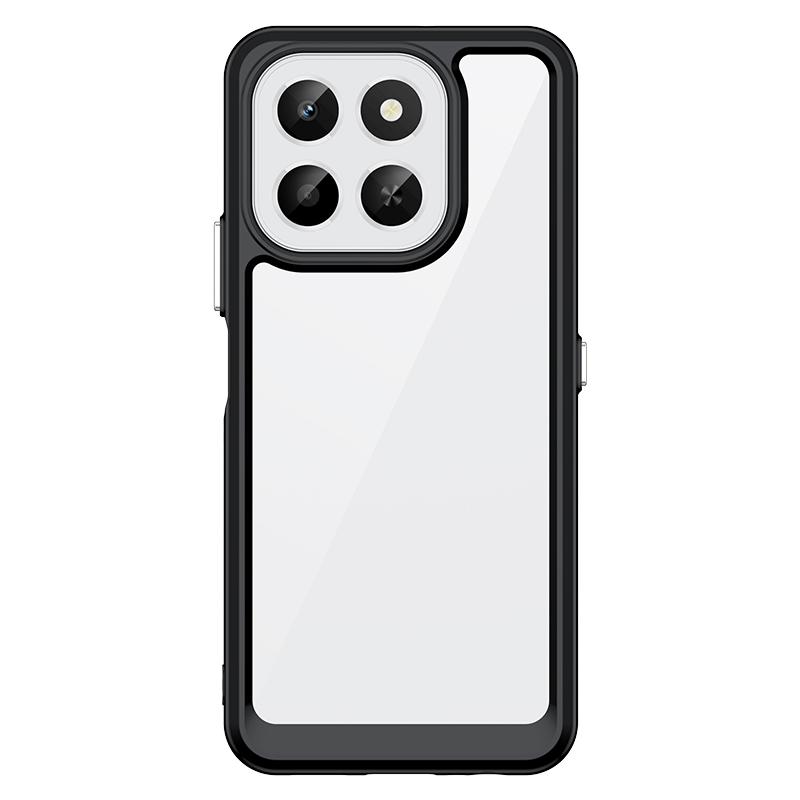 Чехол для Honor X6c Чехол для Honor X6c Фунда TPU Прозрачный ПК + Силикон Ударопрочный Противоскользящий Защитный Чехол на Заднюю Панель Телефона Для Honor X6c